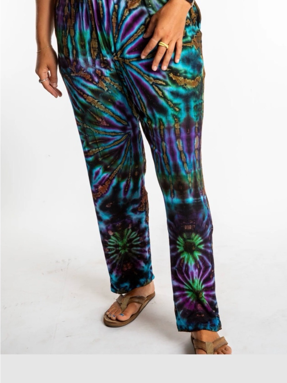 ✨ NWT Mudmee Tie Dye Ribbed Lounge Pants ✨